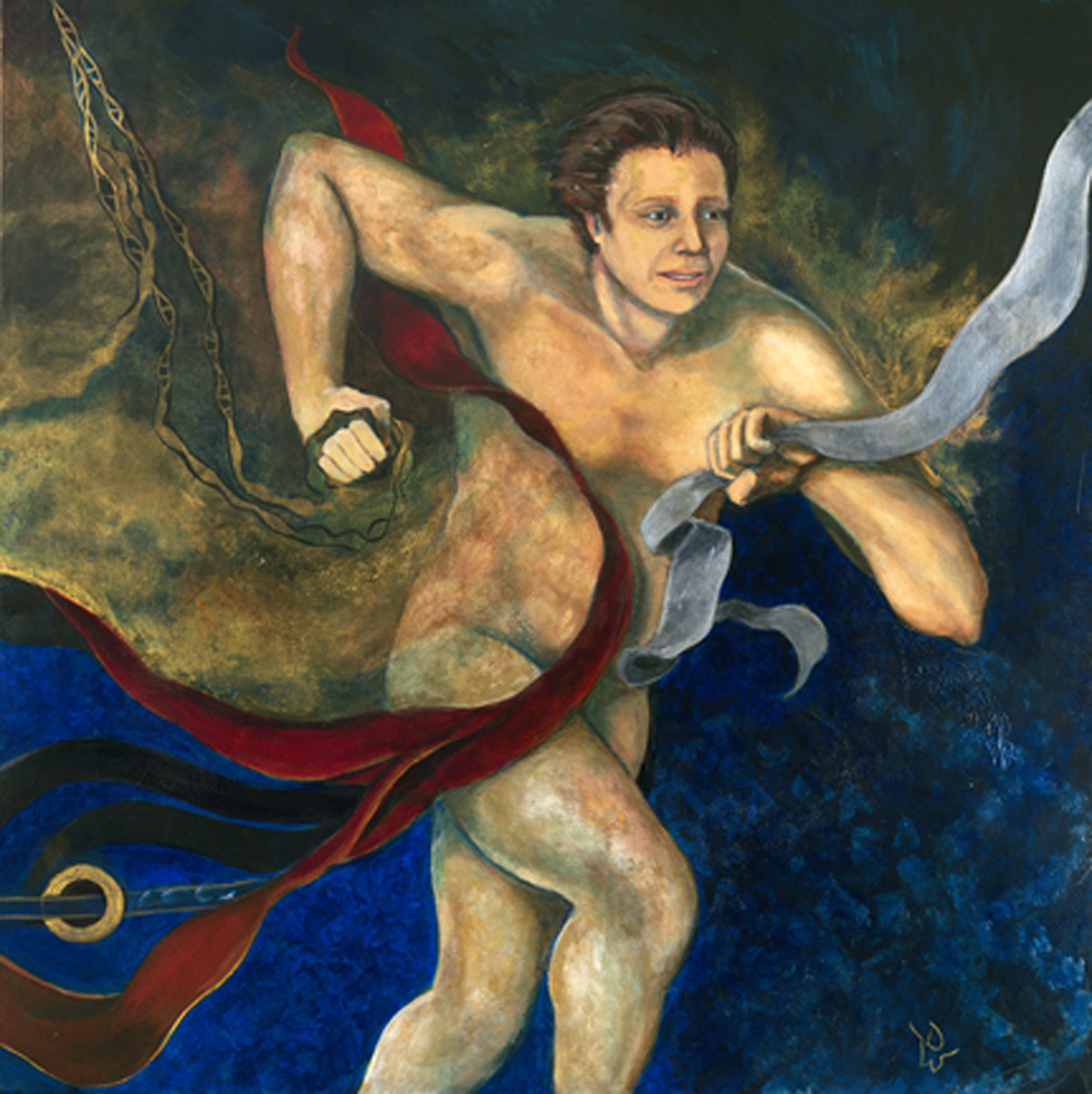 Running Man by Diana Wunderle