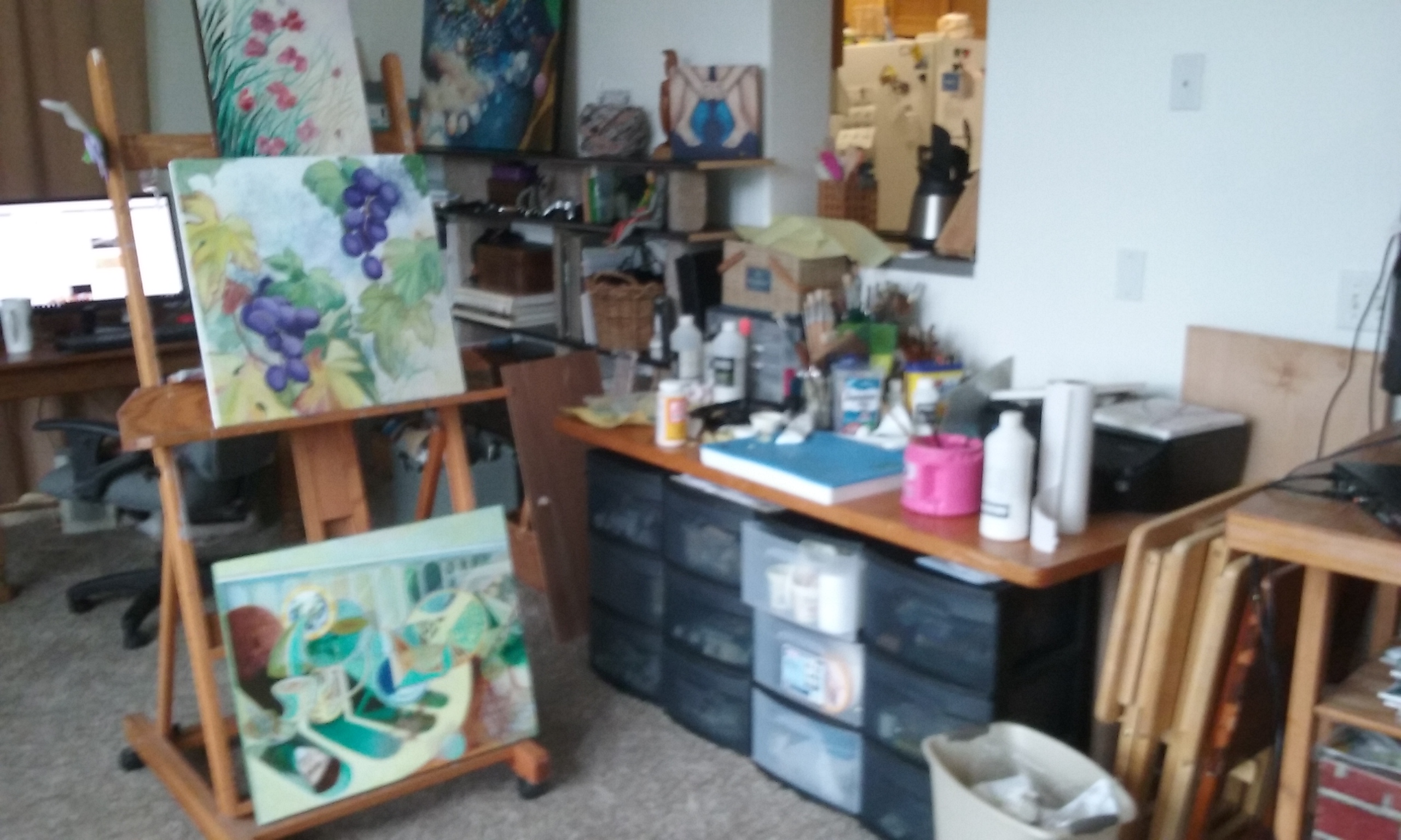 Diana Wunderle's studio